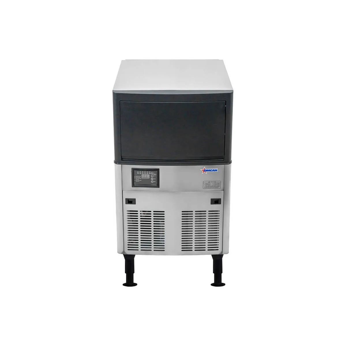 Omcan USA 47483 23" Air Cooled Full Cube 120 lb Undercounter Ice Machine with 40 lb Bin