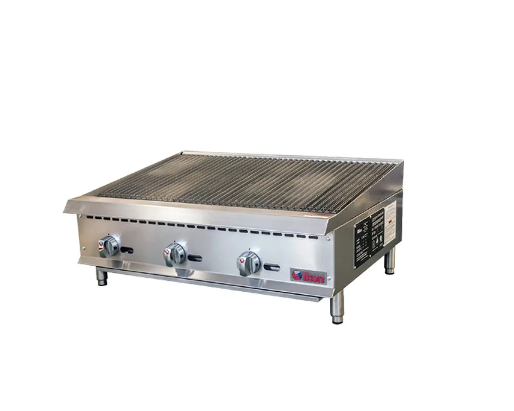 IKON IRB-36 LP Countertop Gas Charbroiler