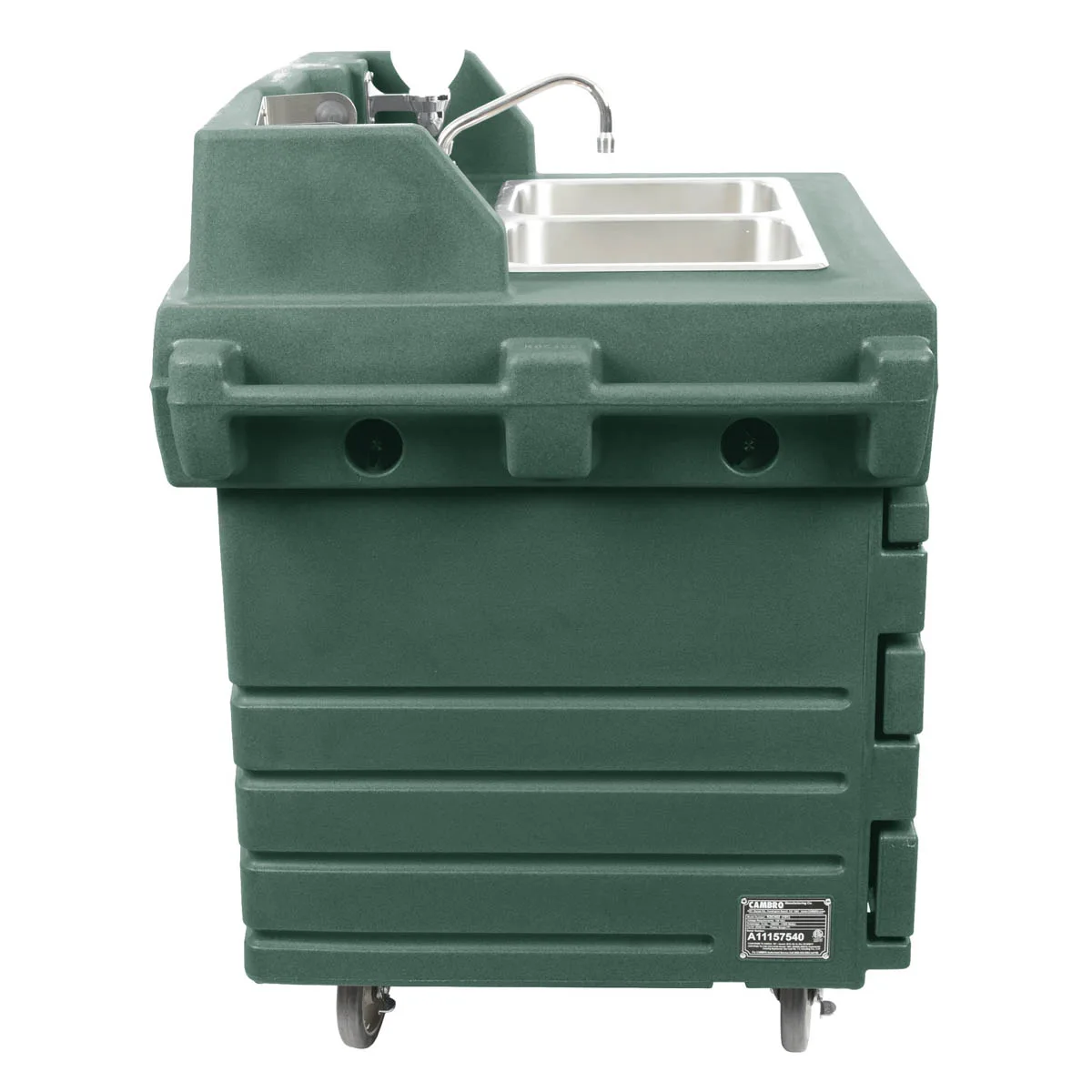 Cambro KSC402192 Camkiosk® Hand Sink Cart, with 2 Compartment Sink