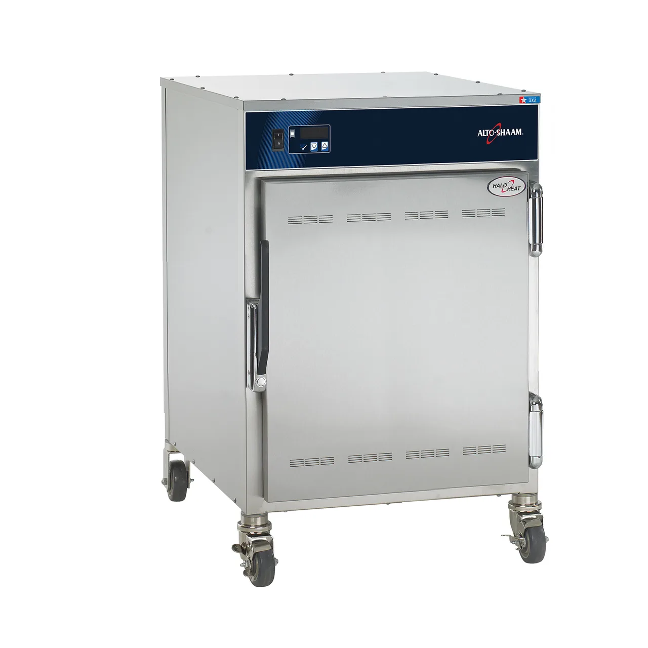 Alto-Shaam 750-S-QS 1-Section Solid Door Heated Holding Cabinet, 10-Pan Capacity, Stainless Steel