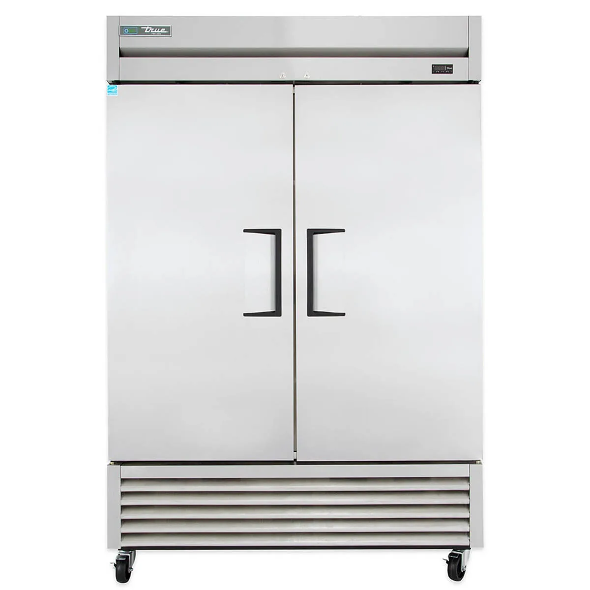 True TS-49F-HC 54" 2-Section Reach-In Freezer, 2 Solid Doors, Bottom Mount, 49 cu. ft., Stainless Steel