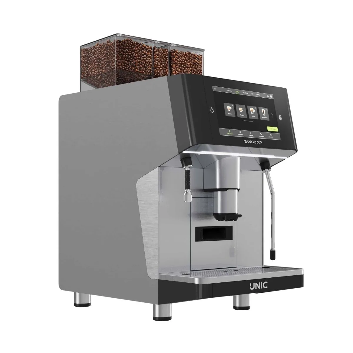 Unic Espresso Equipment TANGO XP SOLO 2-STEP 3 GRINDERS Espresso Cappuccino Machine