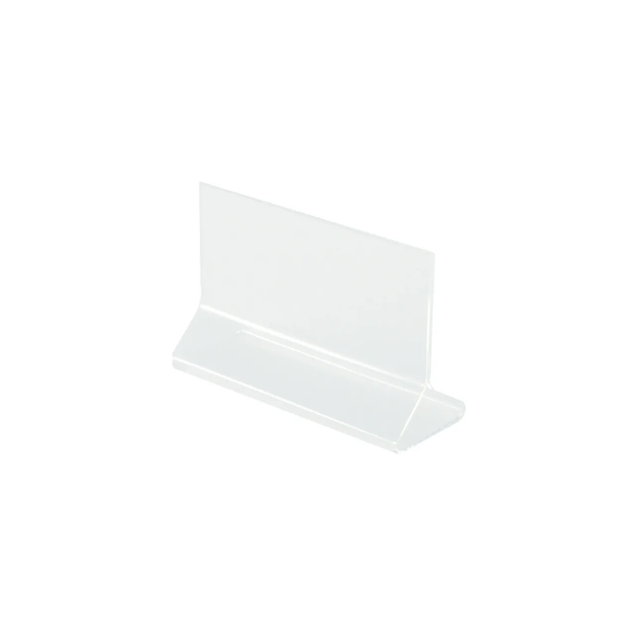 CAC China ACTH-53 Menu Card Holder, 5½"W x 3½"H Acrylic BPA‑Free Stand, Height 4"‑6"