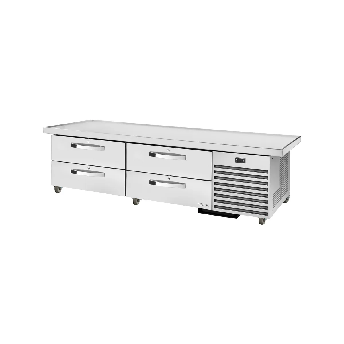 True TRCB-79-86-HC~SPEC3 86" 4 Drawers Refrigerated Chef Base, (8) 12" x 20" Pan Capacity