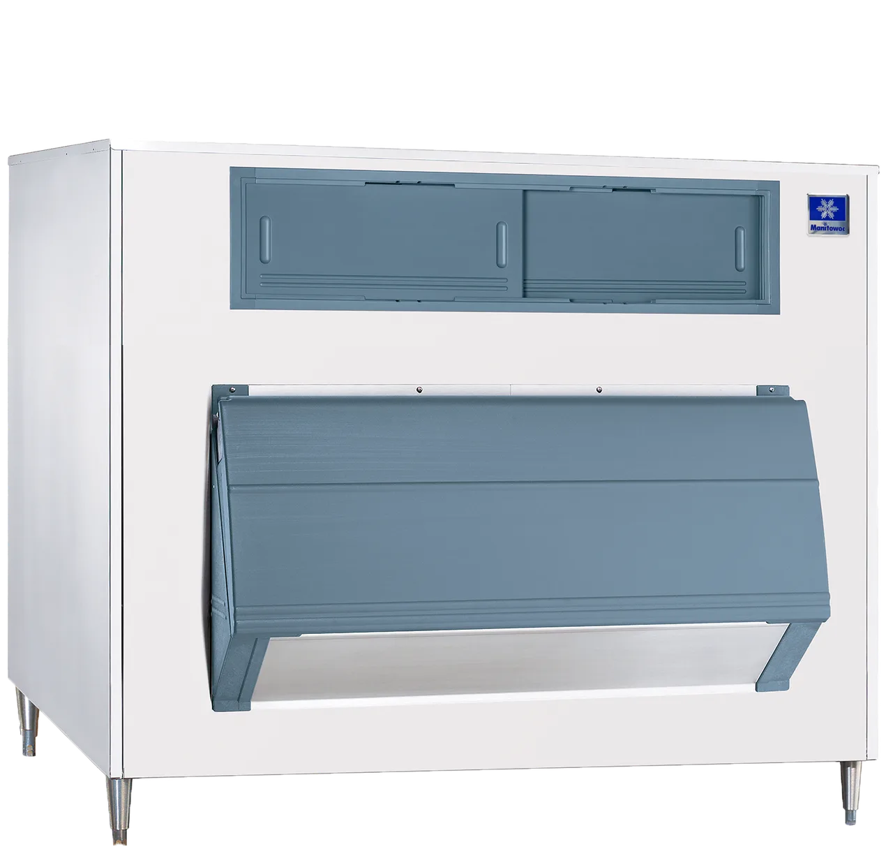 Manitowoc F1325-3030 Upright Ice Bin, 60" W x 31" D x 56" H, 1,238 Lb Capacity, Stainless Front, FIFO