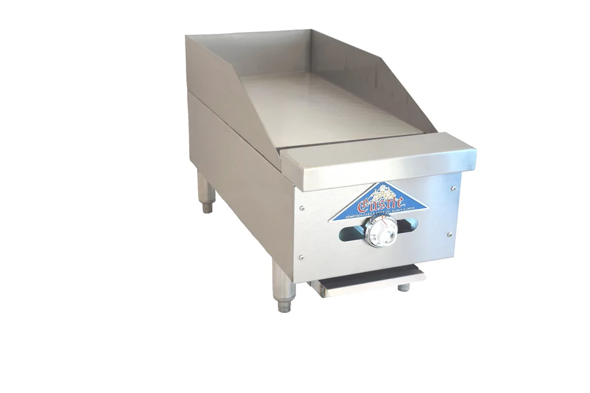 Comstock-Castle FHP18-18T 18" Countertop Gas Griddle with Thermostatic Controls, 36.000 BTU