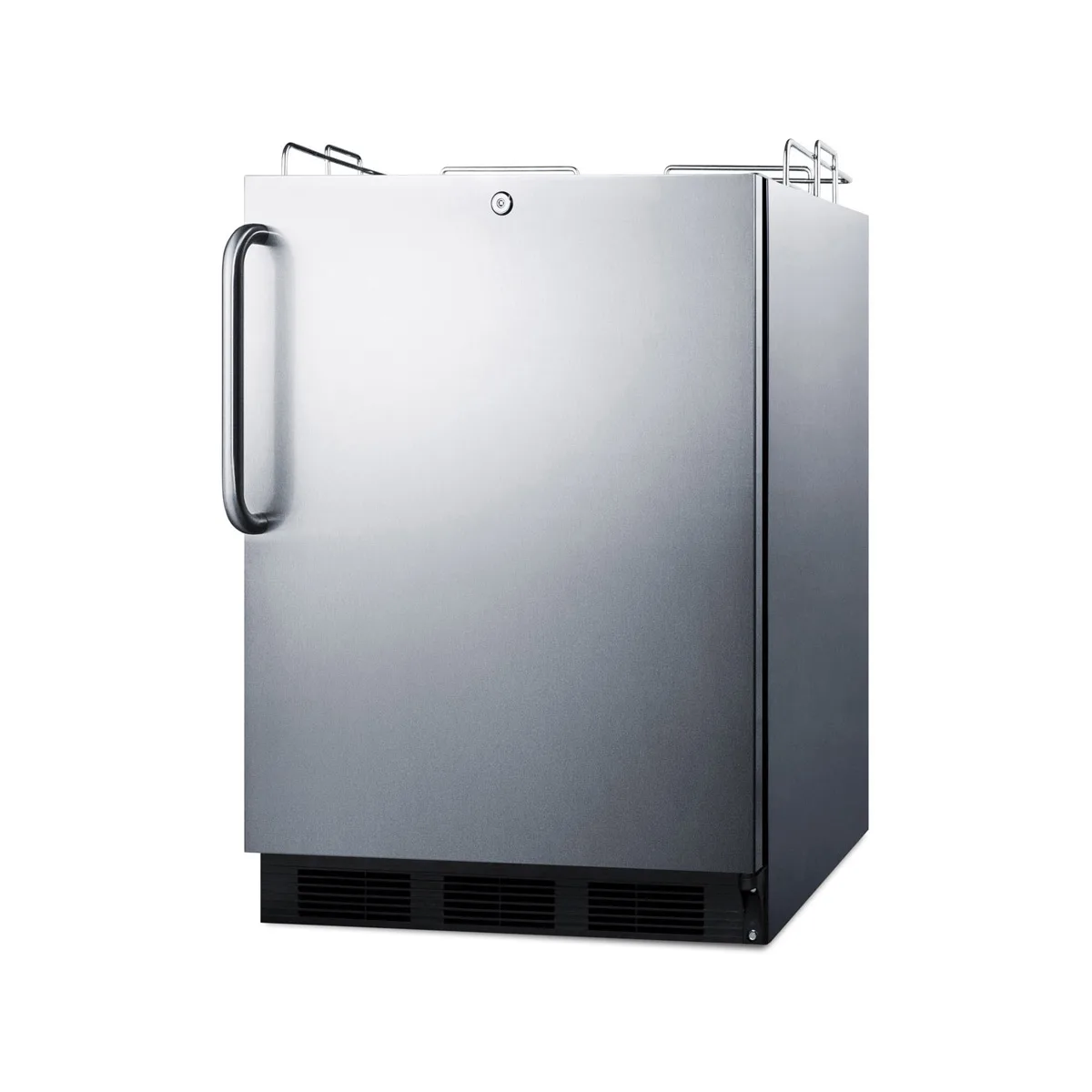 Summit SBC54OSBIADANK 24" 1 Tower Kegerator Dispenser, 5.5 cu. ft.