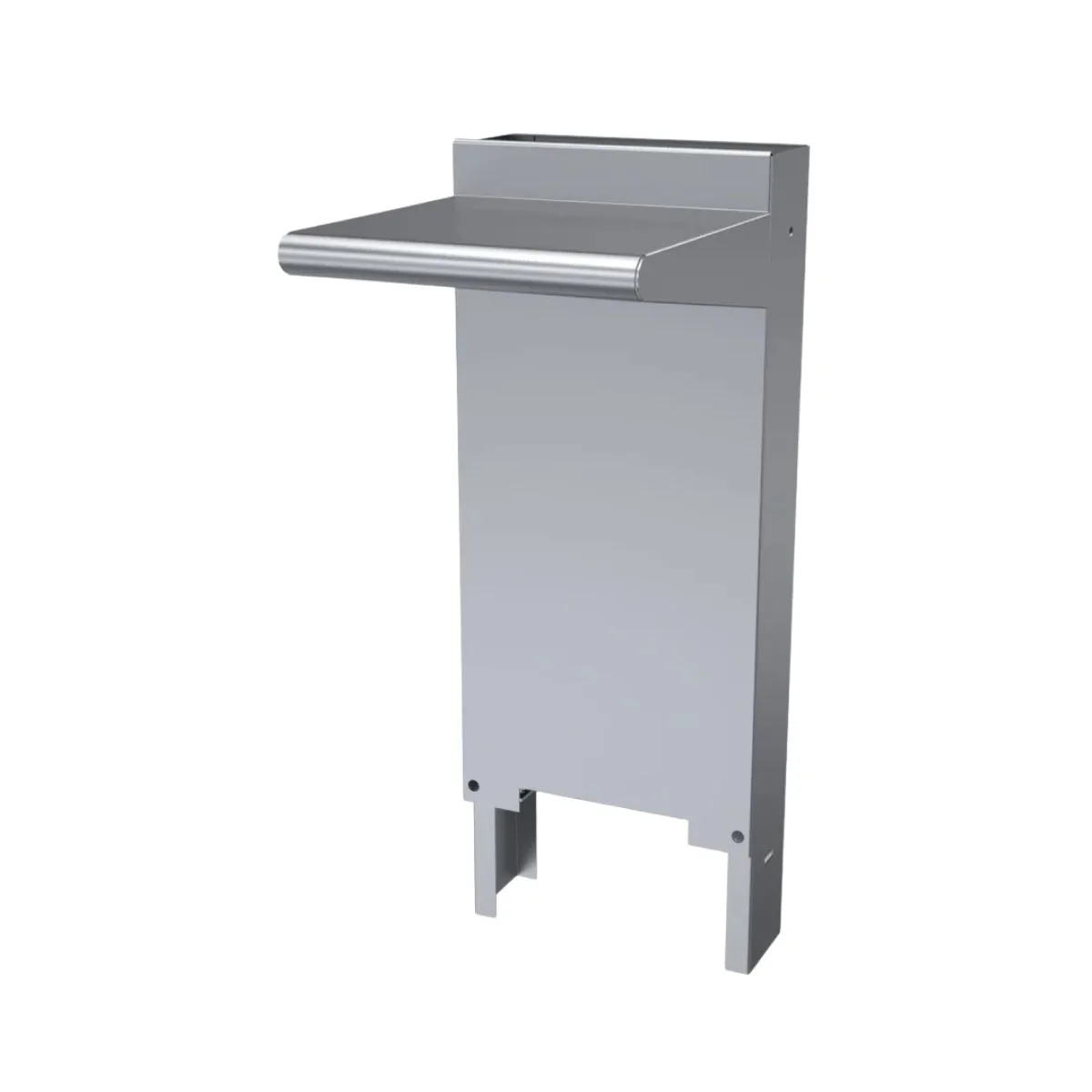 Garland US Range CCHS-12 Cuisine Backguard/Flue Riser, with Single High Shelf