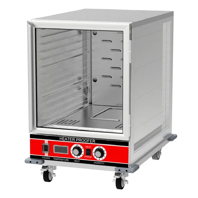 BevLes HPC-3414 Half Height Non-Insulated Heated Proofer & Holding Cabinet, (1) Clear Door
