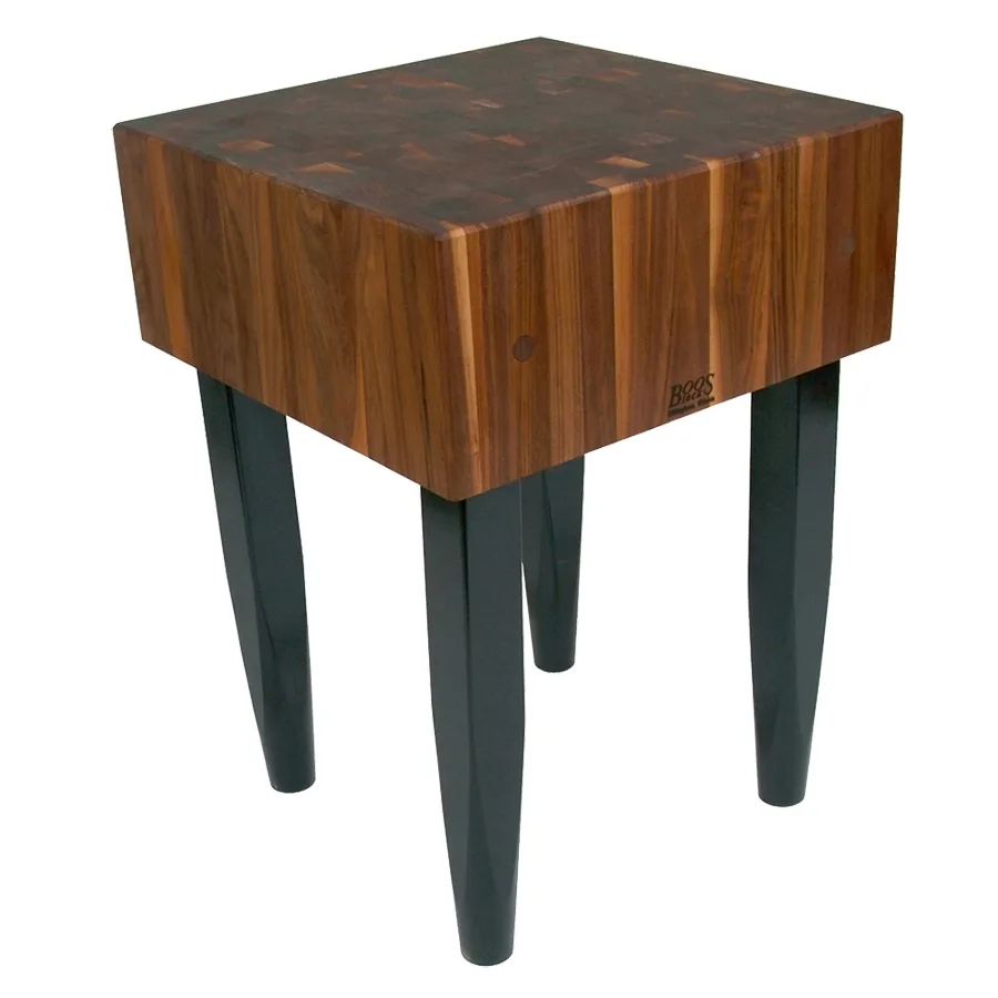 John Boos WAL-PCA3 Pro Chef® Butcher Block, 24"W X 24"D X 34"H Overall Size