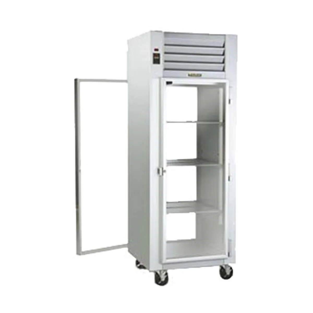 Traulsen AHT126WP-FHG 30" 1-Section Pass-Thru Refrigerator w/ 2 Glass Doors, Remote, 20.65 cu. ft.