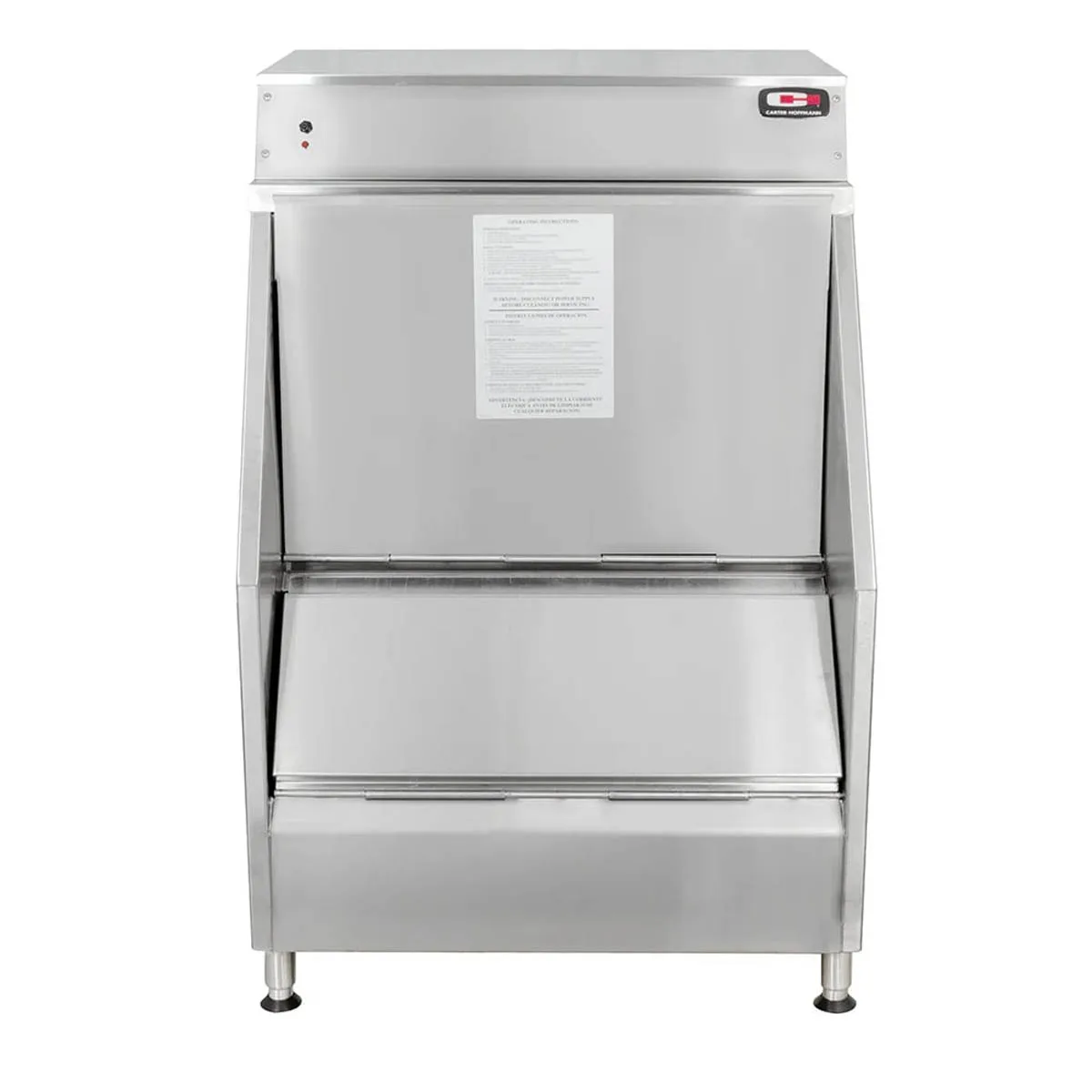 Carter-Hoffmann CW4E Stainless Steel Bulk Chip Warmer with Gravity Feed, 44 Gallons