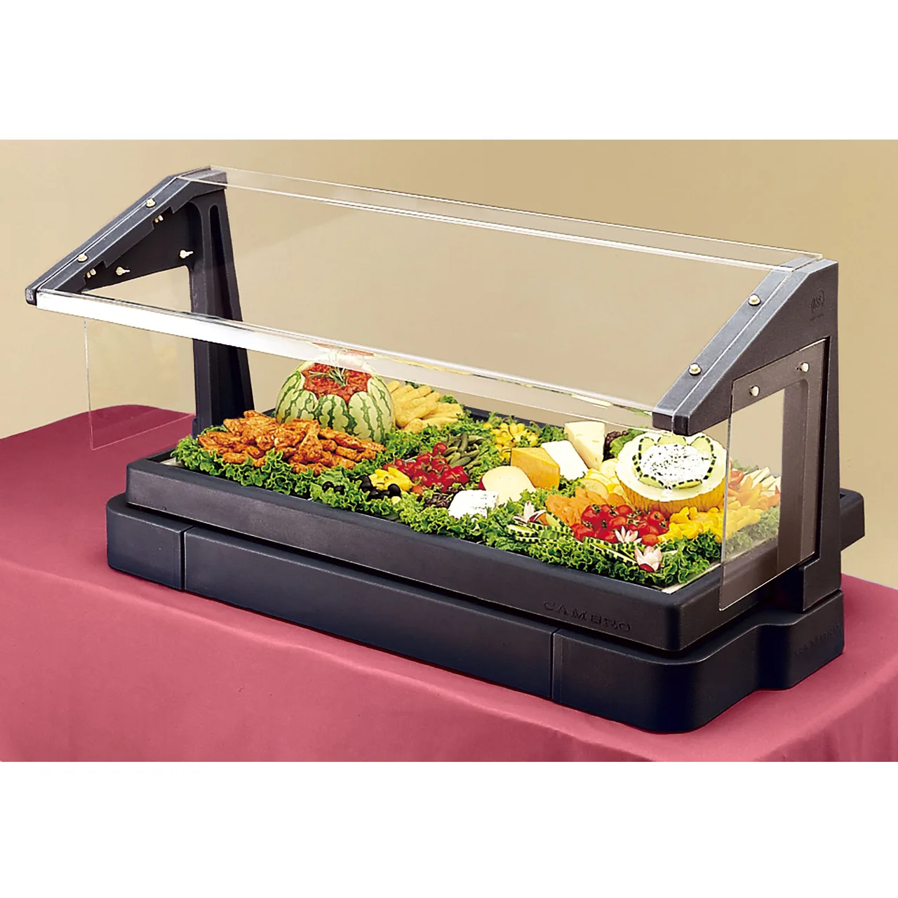 Cambro BBR720110 Table Top Buffet Bar, with Sneeze Guard