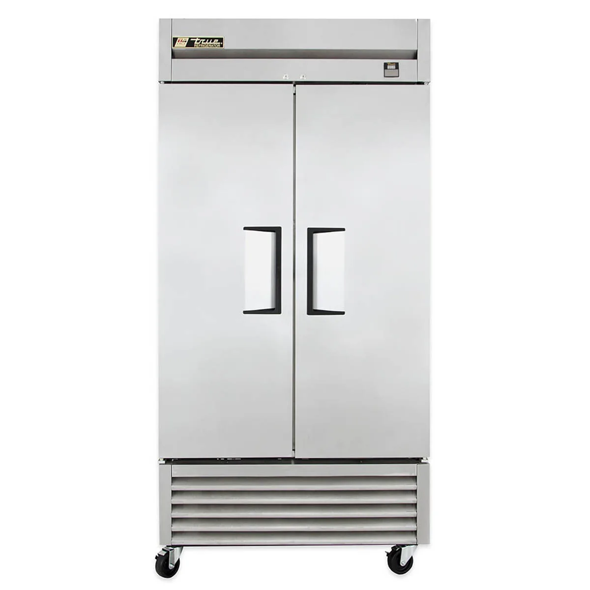 True TS-35-HC 40" 2-Section Reach-In Refrigerator w/ 2 Solid Doors, Bottom Mount, Stainless Steel