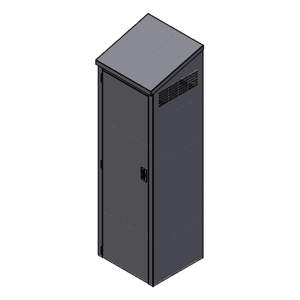 Winholt STCT-HD2425H84-MPS-ST-KT Mop Sink Cabinet, 24"W X 25.22"D X 84"H