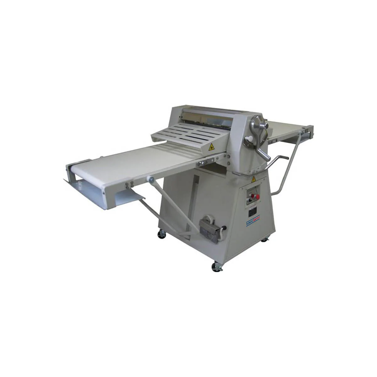 DoughXpress DXP-FRS03 Floor Model Reversible Dough Sheeter, 25"x 95" Conveyor Size, 1 Hp