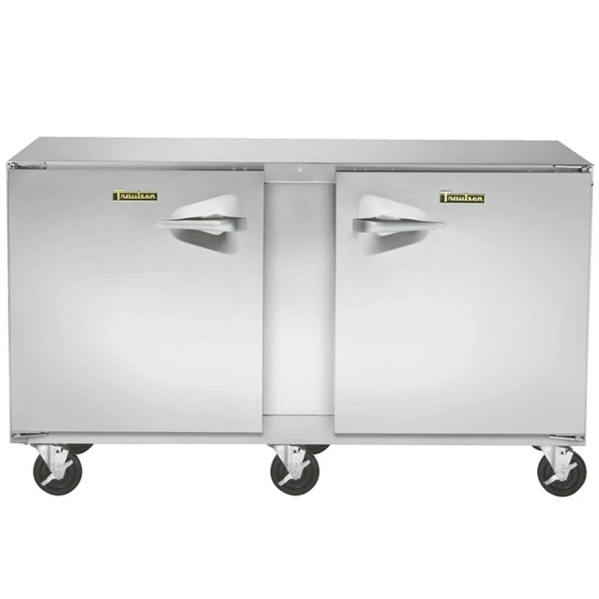 Traulsen UHT72-LR-SB 72" 2-Door Undercounter Refrigerator, Stainless Steel, Front Breathing, 17.5 cu. ft.