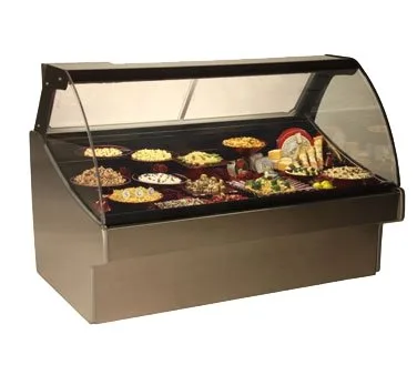 Structural Concepts GLDS6R 75" Curved Refrigerated Deli Display Case