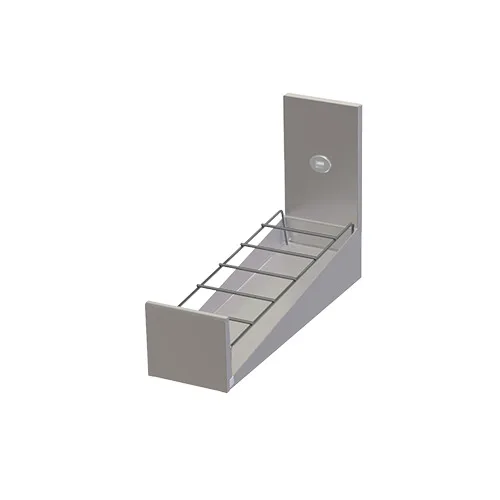 Perlick TSCE12SSR-BP Slanted Liquor Rack Blender, 12" Wide, Holds 14 3-3/4" Bottles, Steel, NSF