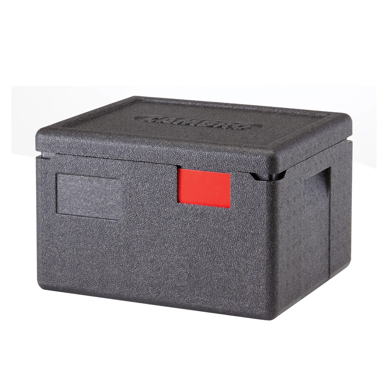 Cambro EPP260SW110 Cam GoBox Insulated Food Pan Carrier, 17.9 Qt., Top Load, Black, Polypropylene, 100% Recyclable