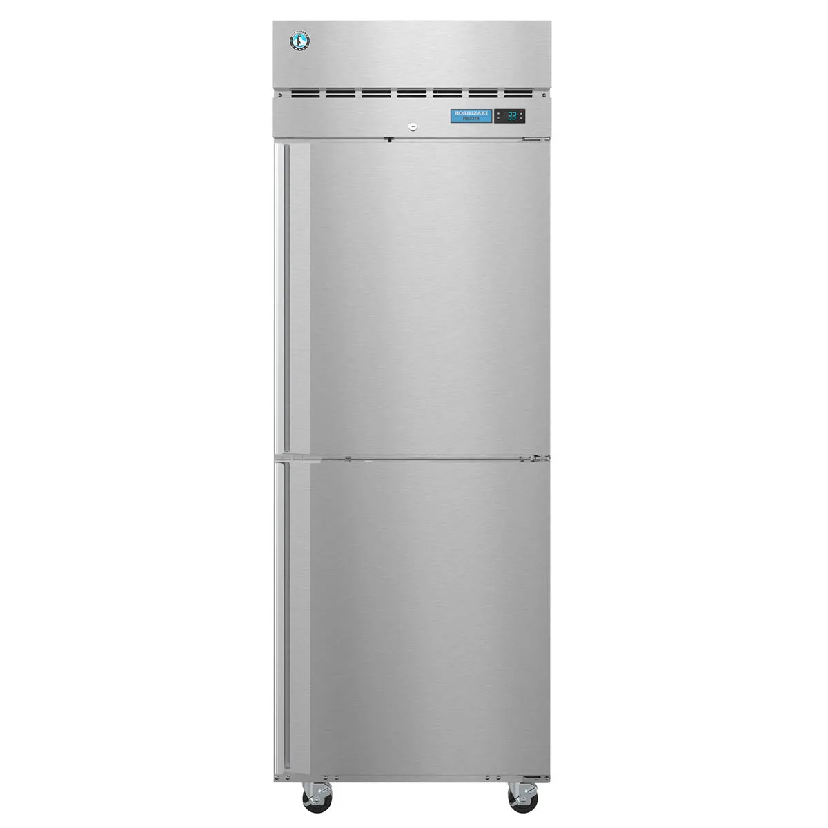 Hoshizaki F1A-HS 27" One Section Reach-In Freezer w/ Right Hinged Half Solid Doors, Stainless Steel, 23 cu. ft.