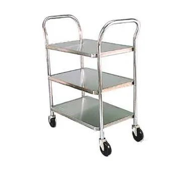 Adcraft 1624-3 Utility Cart, 16" x 24", 400 lb. capacity, Open design