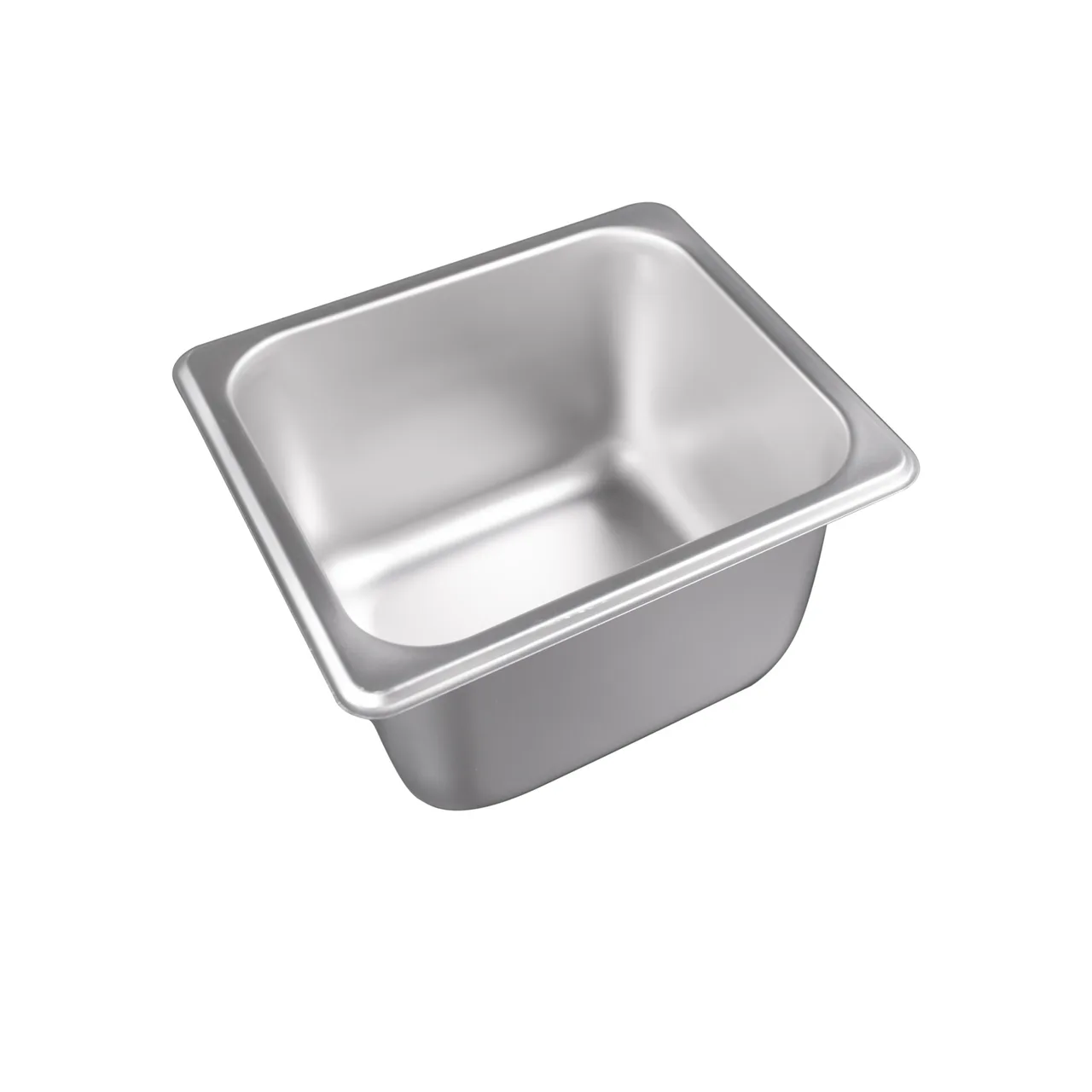 CAC China STPS-S25-4 Stainless Steel Steam Table Pan, 1/6-size, 4" deep, 25 gauge, Oven Safe