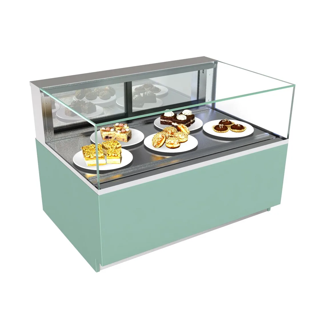 Structural Concepts NR4833DSV 48" Reveal® Service Non-Refrigerated Display Case
