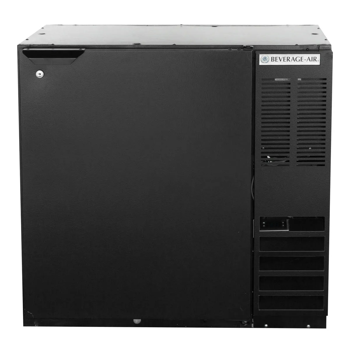 Beverage Air BB36HC-1-B 36" 1 Section Back Bar Cooler with Solid Door
