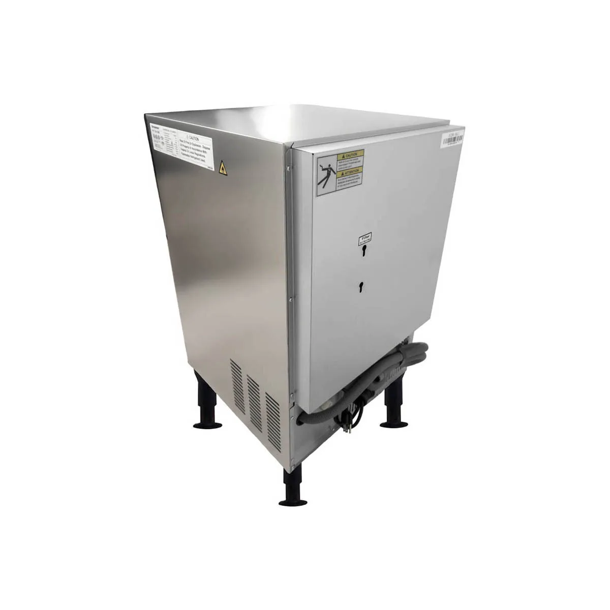 Omcan USA 47483 23" Air Cooled Full Cube 120 lb Undercounter Ice Machine with 40 lb Bin