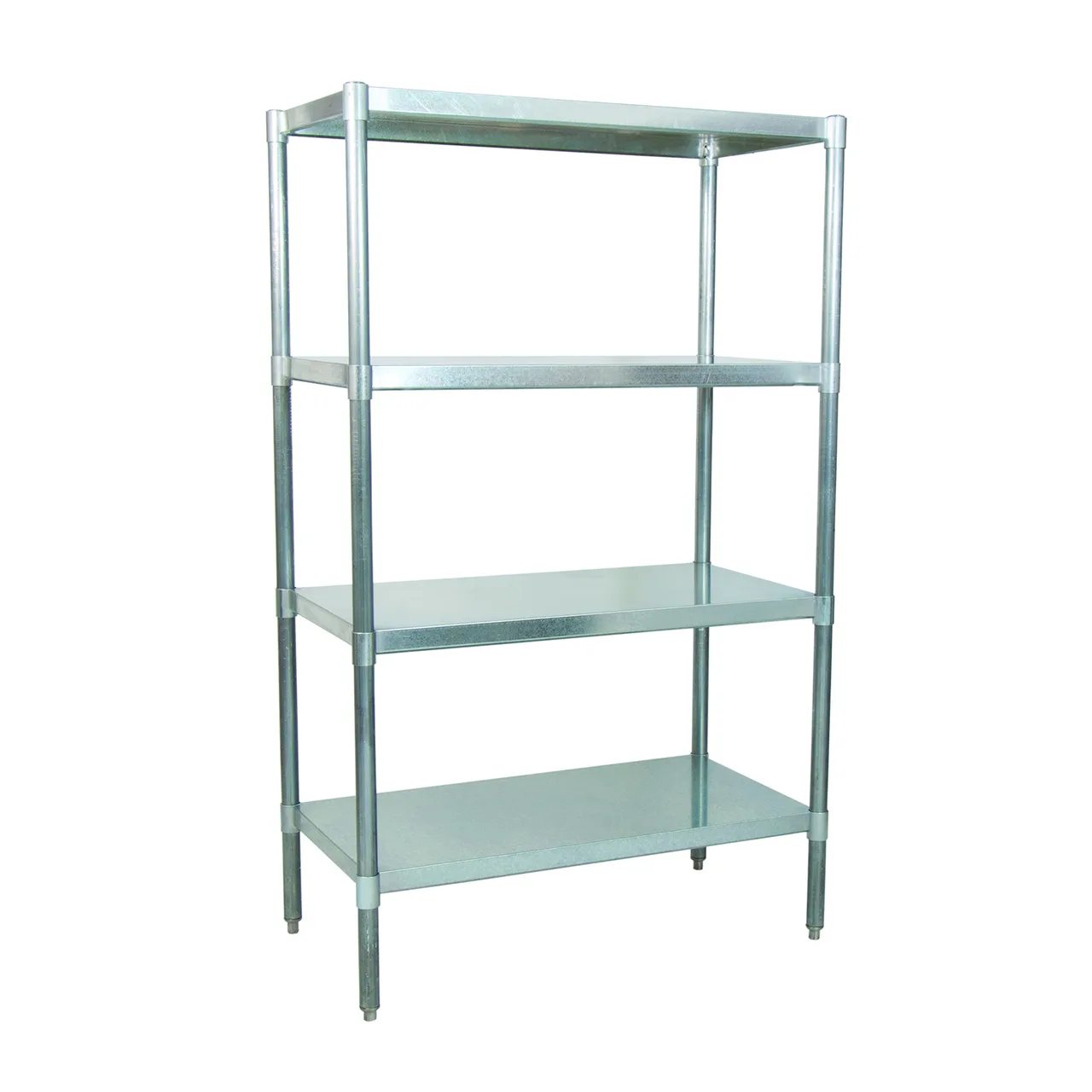 BK Resources VSU6-3124 Galvanized Steel Dry Storage Shelving Unit - 31"W x 24"D x 72"H