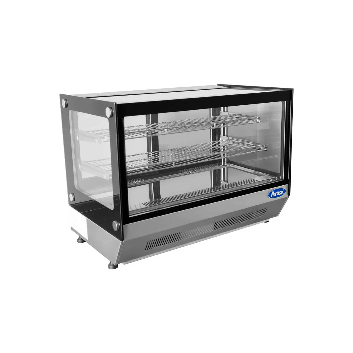 Atosa USA CRDS-56 35" Countertop Refrigerated Display Case w/ Sliding Glass Door, 5.6 cu. ft.