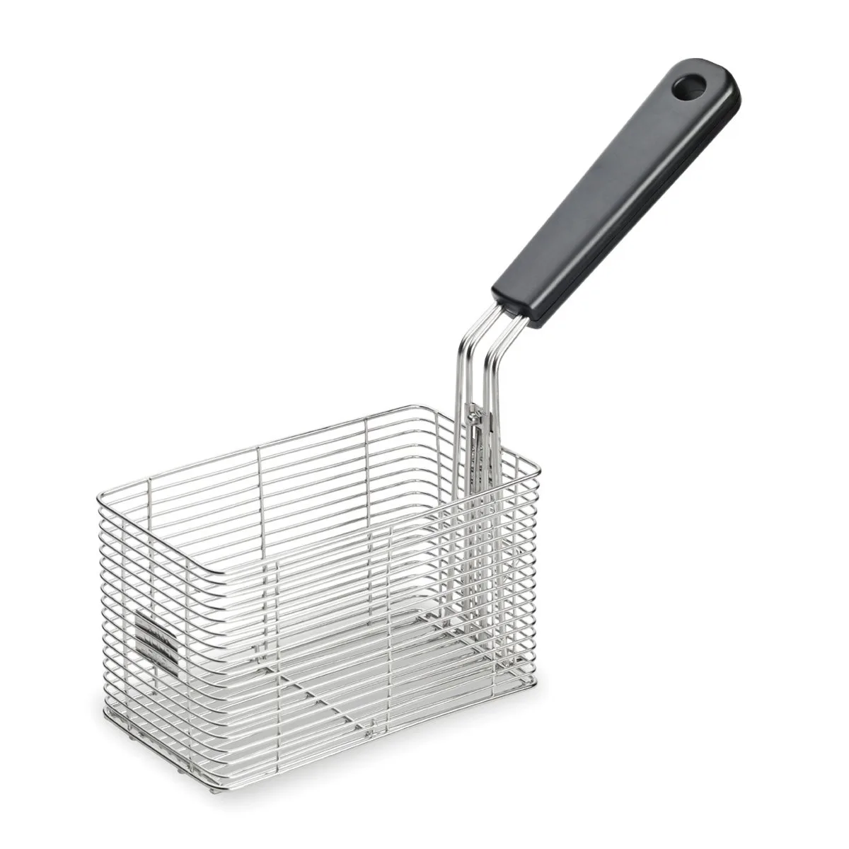 Waring TFB15 Nickel-Plated Steel Fryer Basket w/ Coated Handle, 2.5-Lb, Twin
