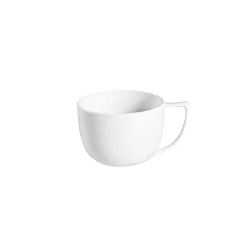 CAC China COL-1 - 8 oz White Porcelain Cup, 3½" Dia x 2½" H, Dishwasher & Microwave Safe - 1 Dozen