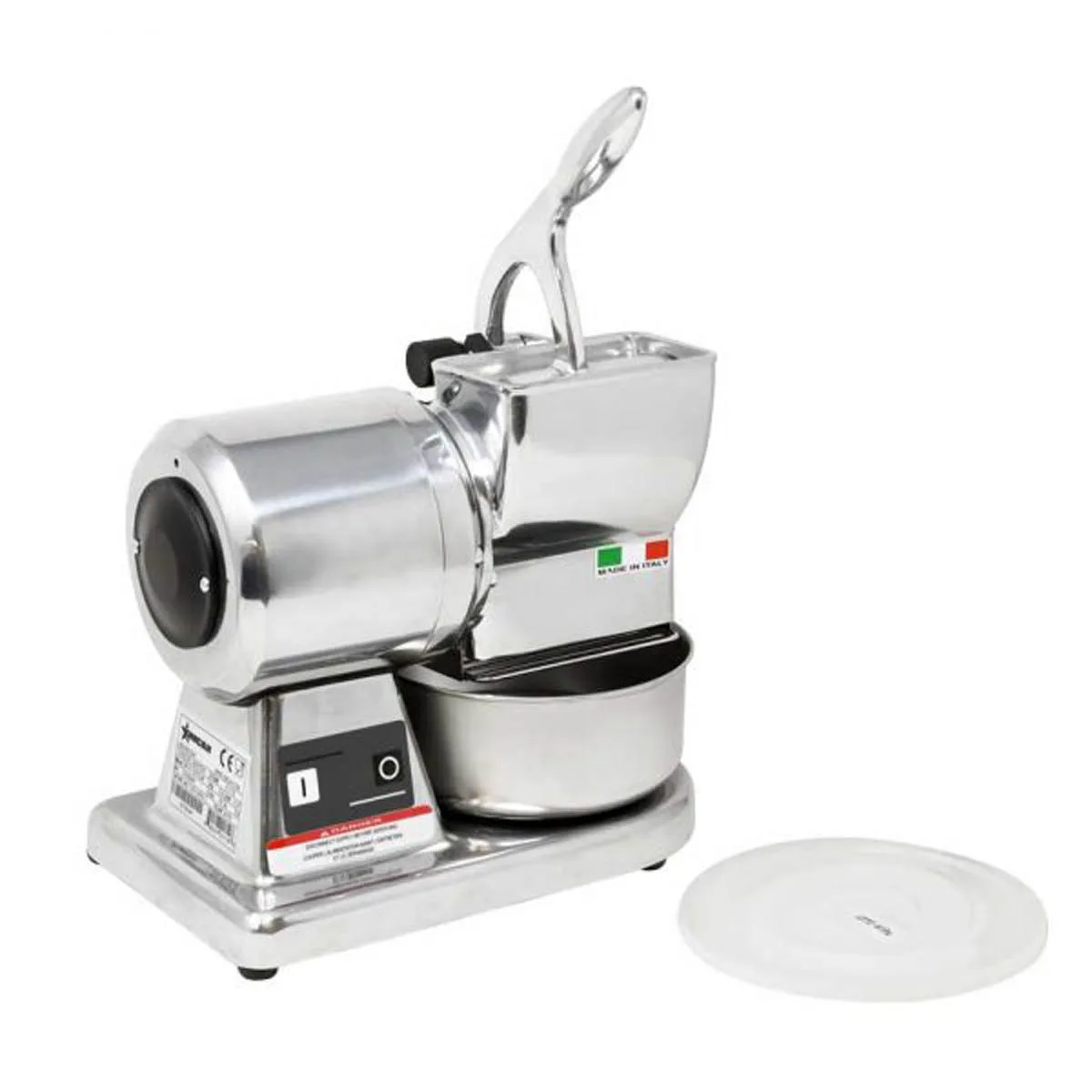 Omcan USA 21719 (Gr-It-0373-M) Cheese Grater, Countertop, Electric, Manual Feed