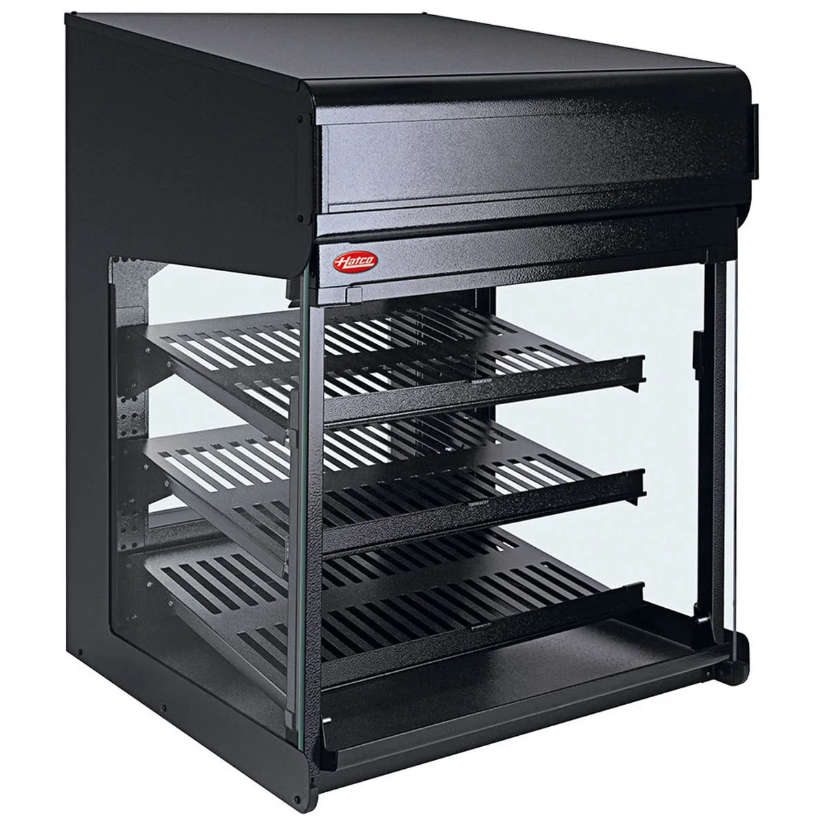 Hatco FS3HAC-2426 24" Countertop Hot Food Display Case, Self-Service, 3 Adjustable Shelves