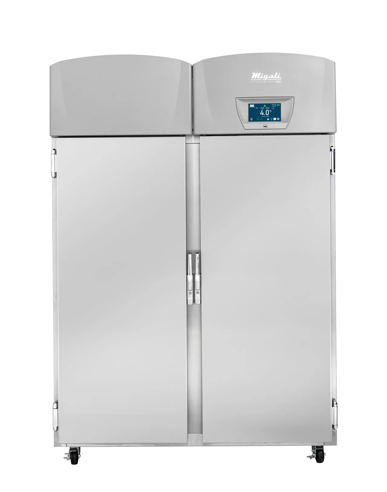 Migali EVOX-2R-PH 55" Solid Door Medical Refrigerator, 44.9 cu ft, Steel Exterior, Top‑Mounted