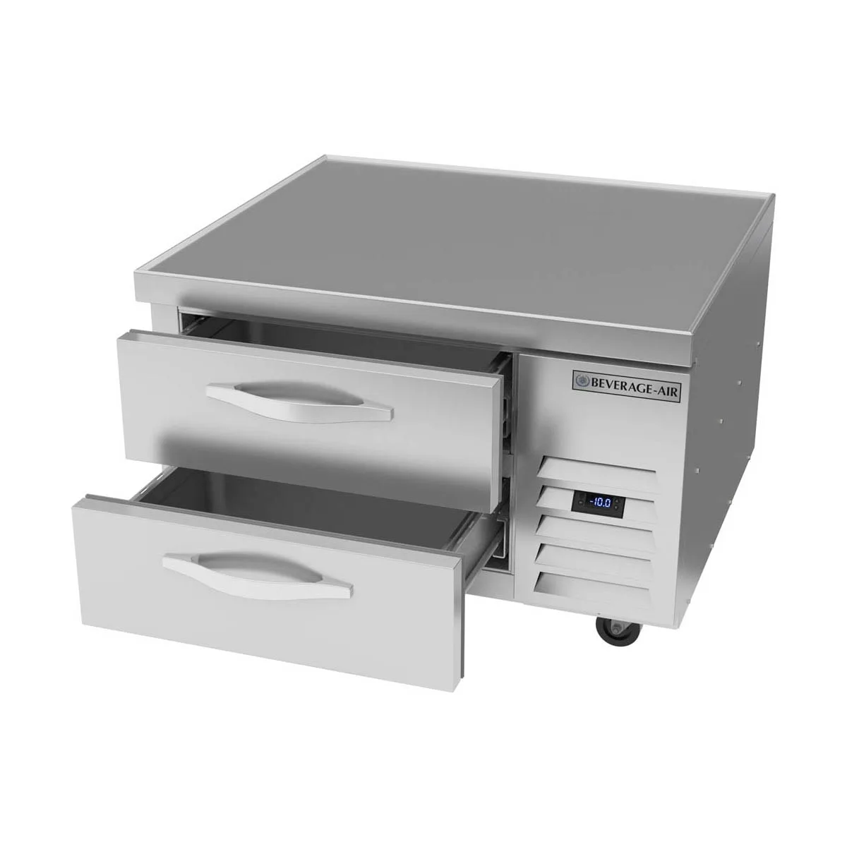 Beverage Air WTFCS36HC 36" 2 Drawers Worktop Cook Stand Freezer w/ Marine Edge, 5.64 cu. ft.