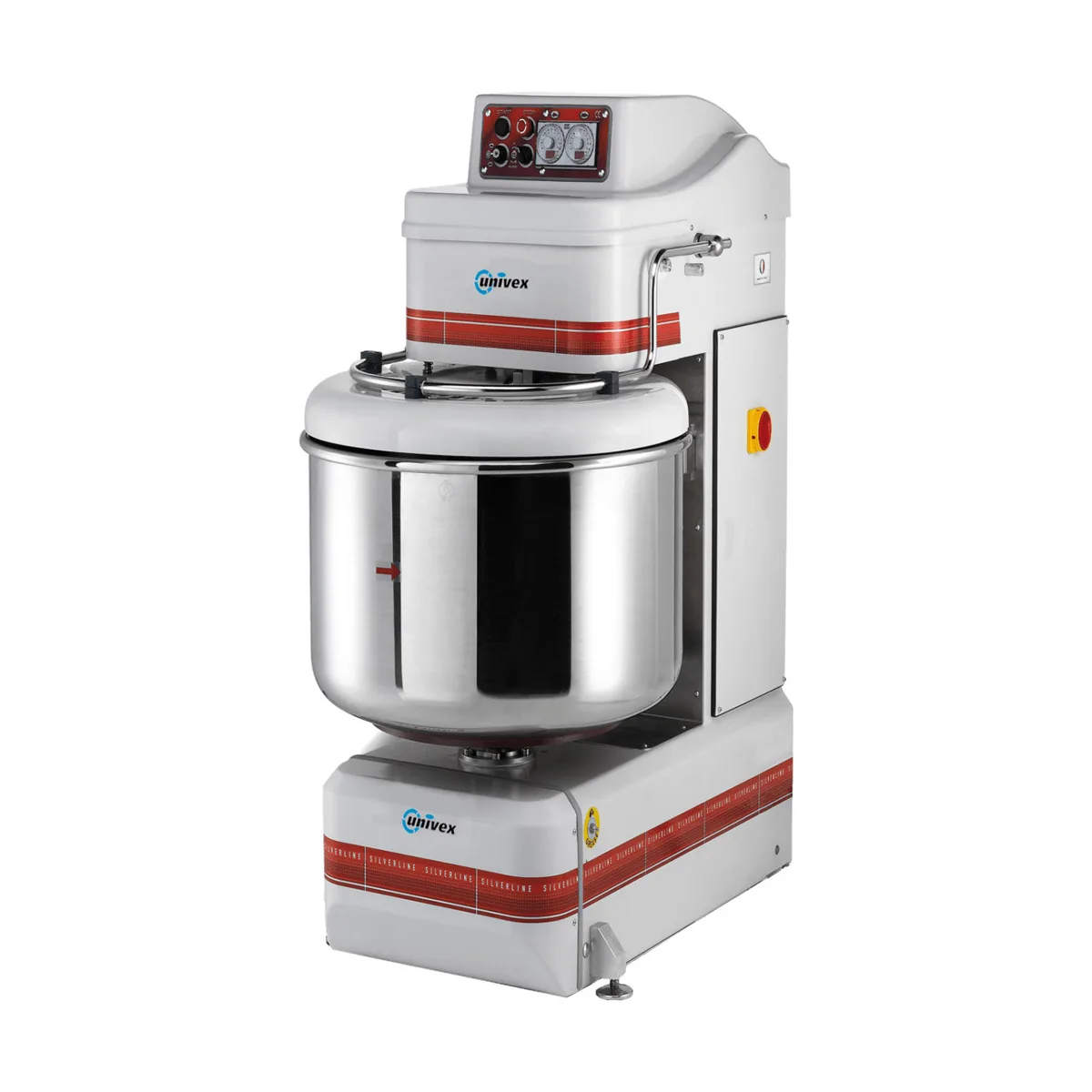 Univex SL50 Silverline Spiral Mixer with 70 qt Fixed Bowl, 2-Speed, 110 lbs Dough Capacity