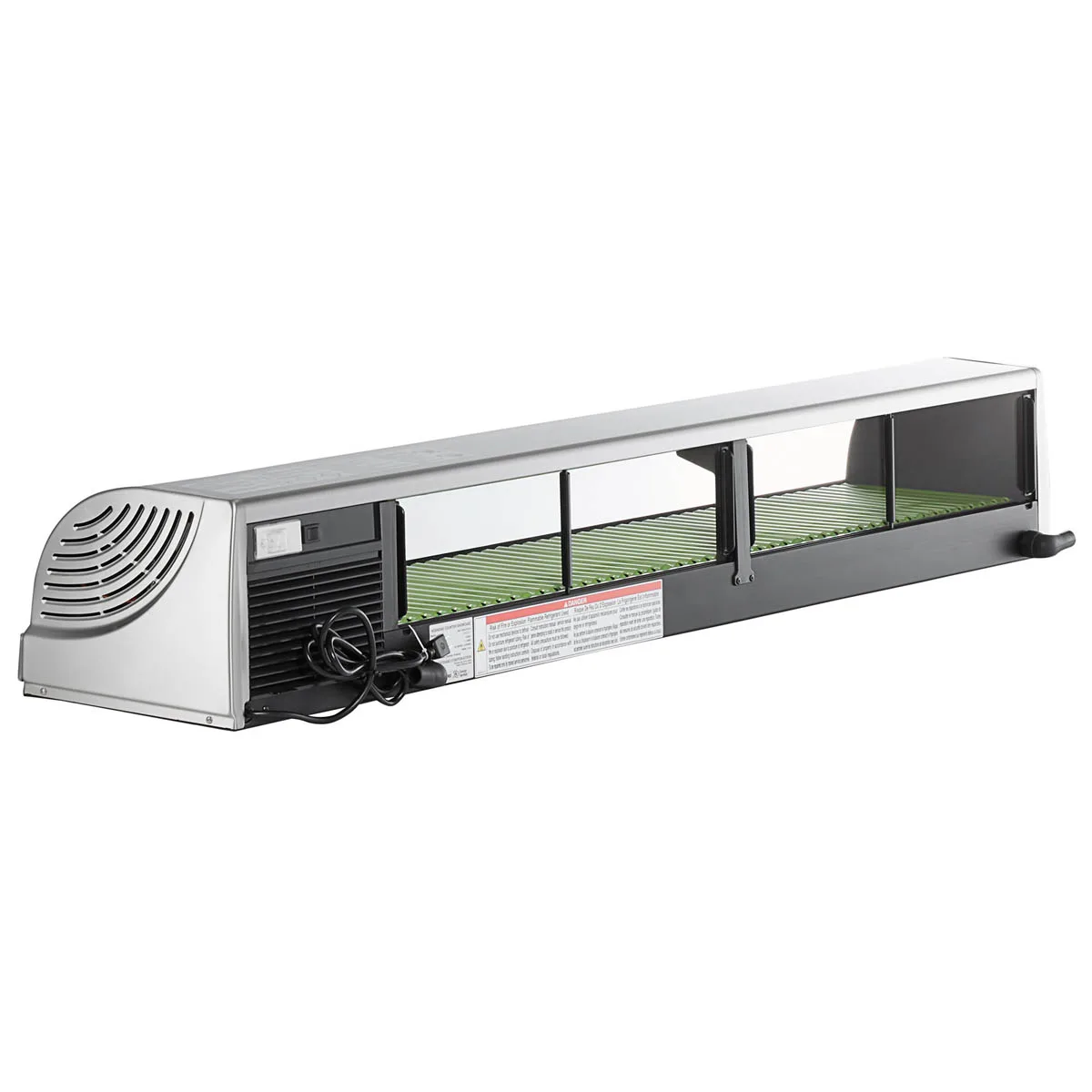 Hoshizaki HNC-180BA-R-SLH 71" Countertop Refrigerated Sushi Display Case, Right Compressor