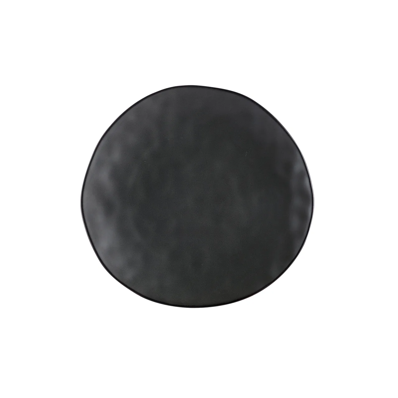 CAC China RFR-25 Plate 13" L x 12-3/4" W x 1-1/2" H, Porcelain, Green Glaze, Curved Edge - Dozen