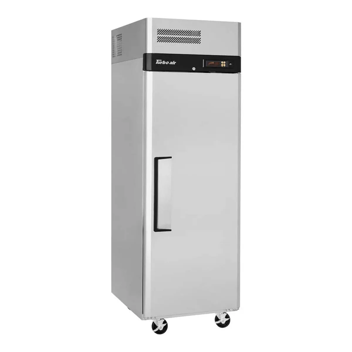 Turbo Air M3R19-1-N6 25" 1-Section Reach-In Refrigerator w/ Solid Door, Top Mount, Aluminum Interior, 19 cu. ft.