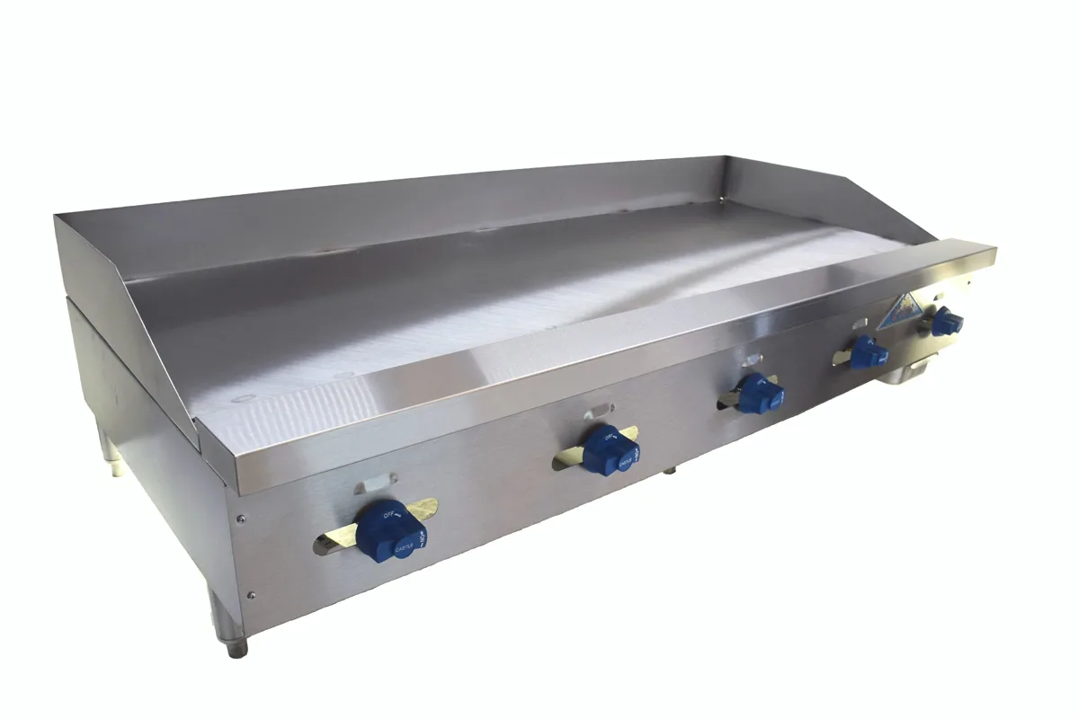 Comstock-Castle FHP60-60T 60" Countertop Gas Griddle with Thermostatic Controls, 100.000 BTU