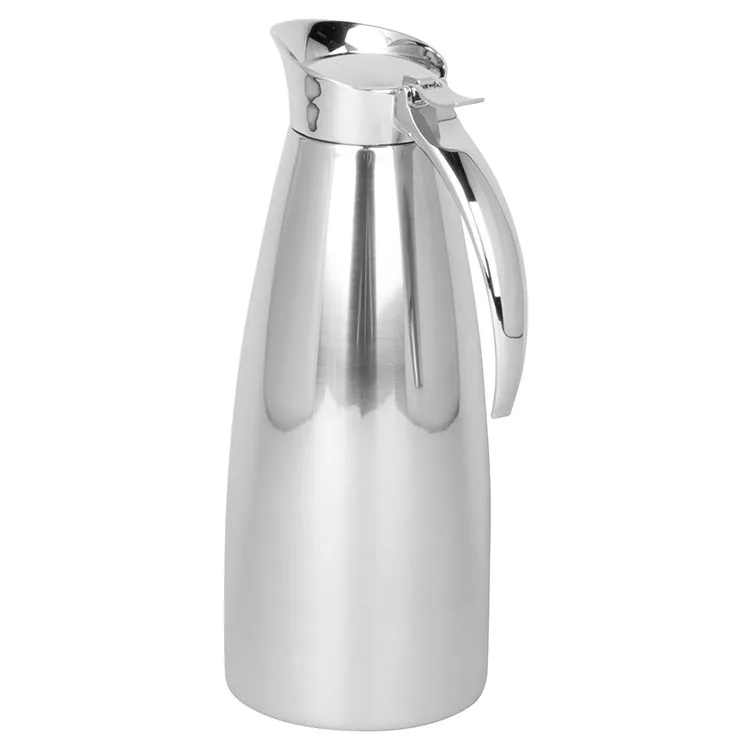 BUNN 40400.0000 Vacuum Pitcher – 1 Litre (33.8 Oz.) Stainless Steel, Vacuum Insulated Dispenser