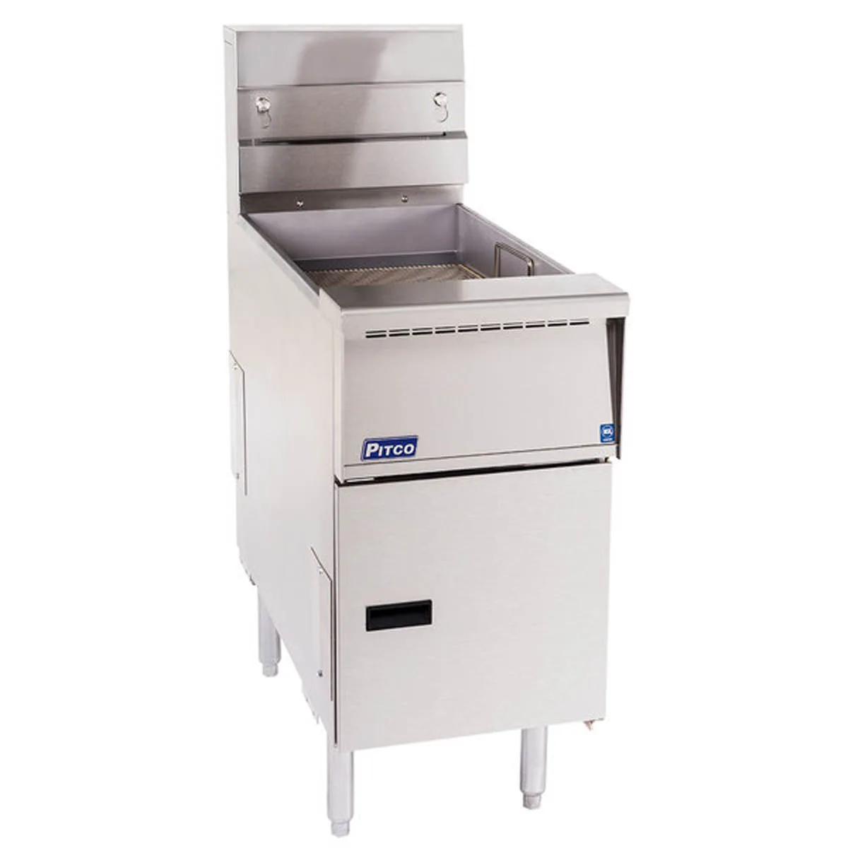 Pitco BNB-SG14 Fryer Dump Station w/ BNB Dump Station, Fryer Match Design, Top Drainer