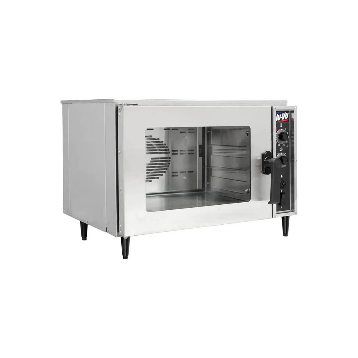 NU-VU NCO3 Single-Deck Half-Size Electric Convection Oven w/ Electromechanical Controls