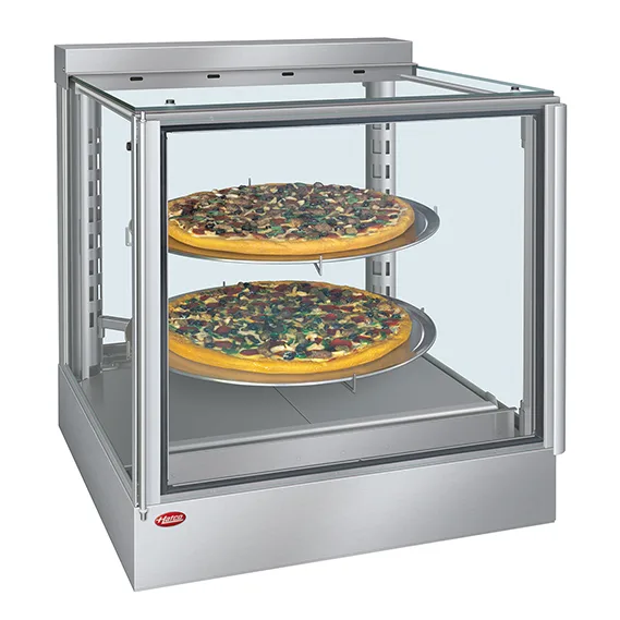 Hatco IHDCH-28 Countertop Hot Food Display Case, Full-Service, Sliding Doors, Humidity Control