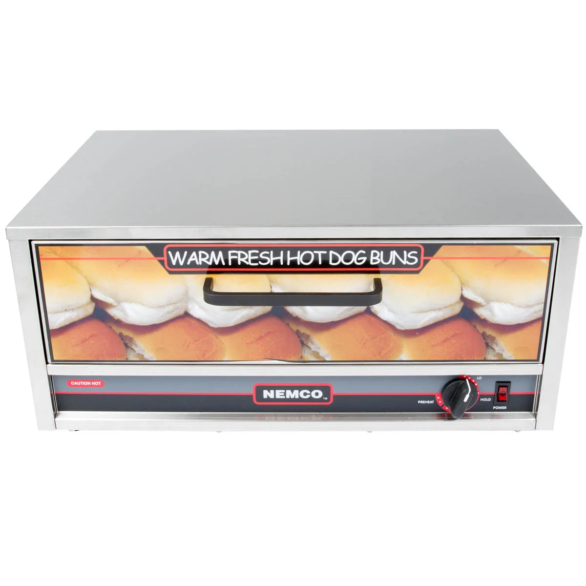 Nemco 8027-BW-220 Moist Heat Bun/Food Warmer, 23-3/4"W X 17-3/4"D