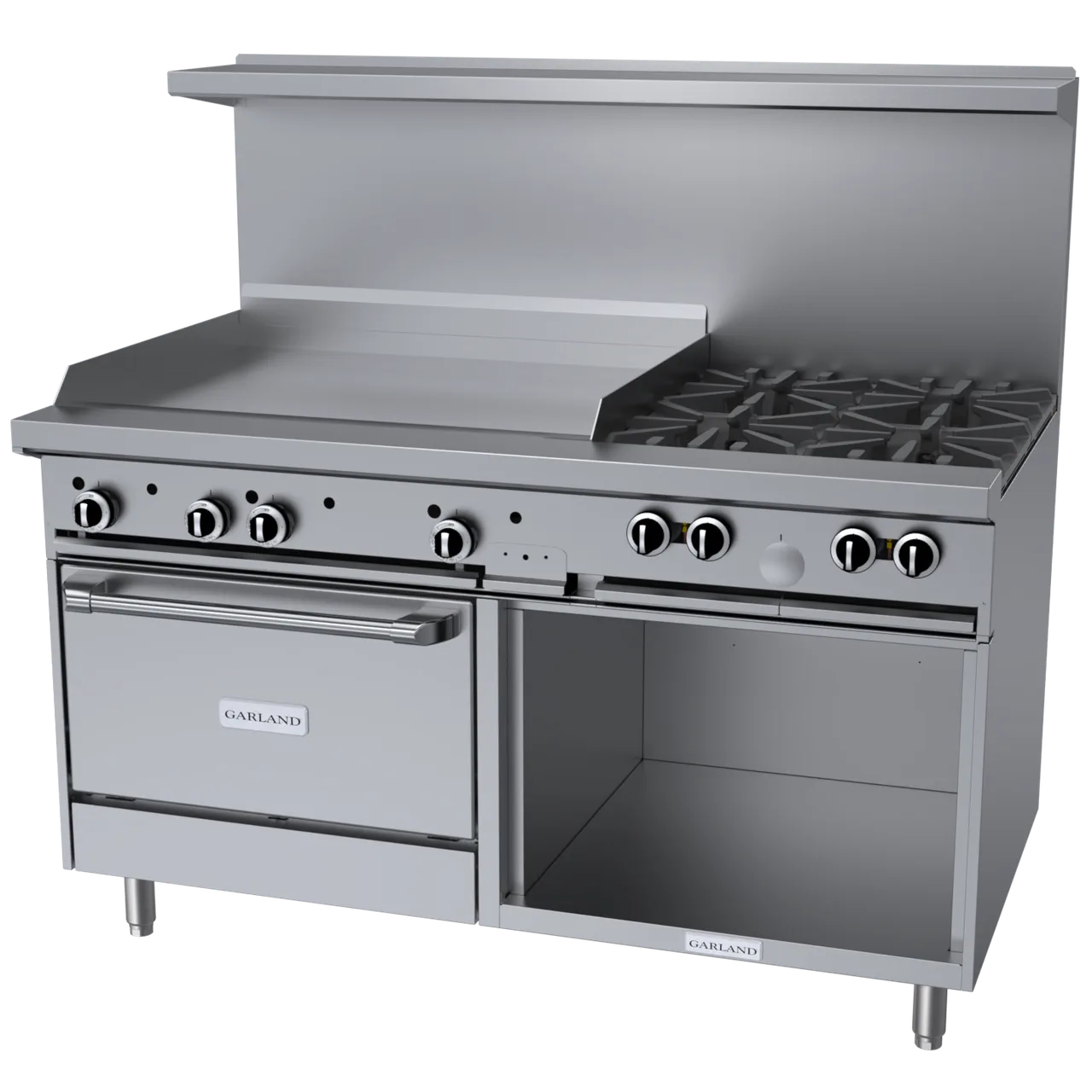Garland US Range G60-4G36CS Gas 60" Restaurant Range