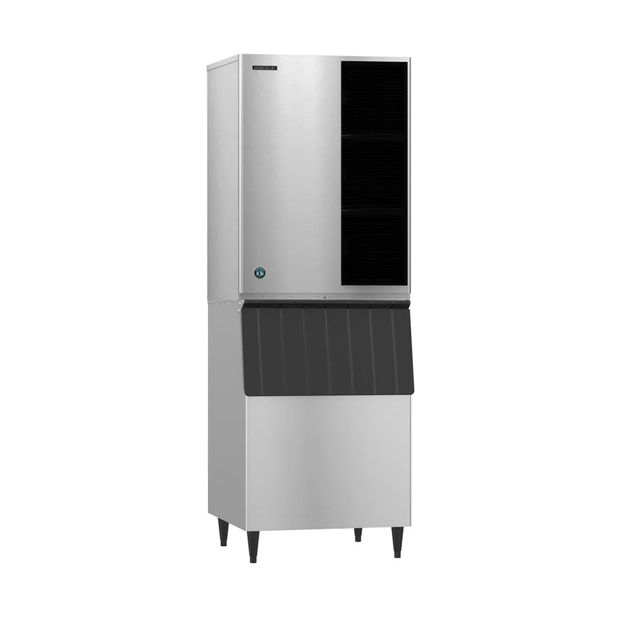 Hoshizaki KM-1340MAJ/B-500SF Air Cooled Crescent 1275 lb Ice Machine with Bin, 500 lb Storage